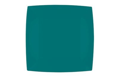 Plastikinė lėkštė, 290x290 mm, turkio sp.