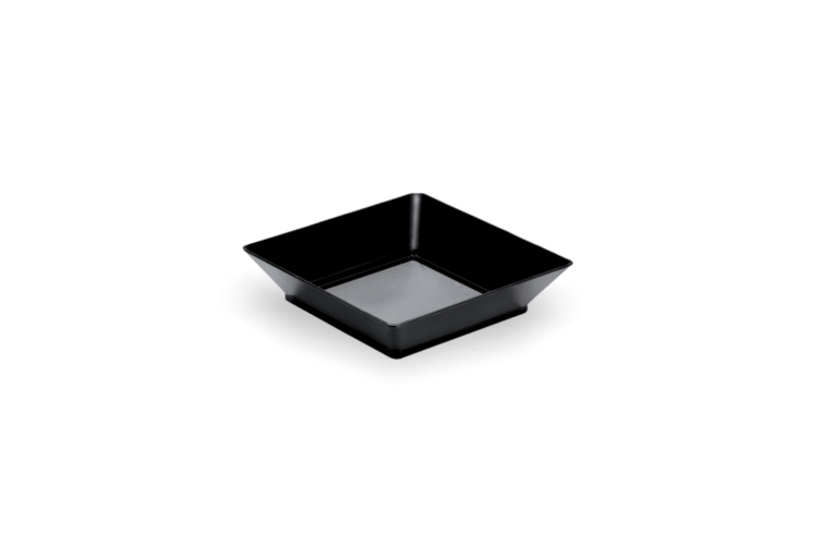 Užkandžių lėkštutė 65x65 mm, 45 ml, skaidrios sp.