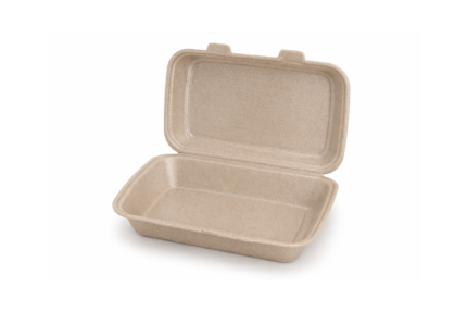 Indeliai užkandžiams, 185x155x70 mm, rusvos sp.