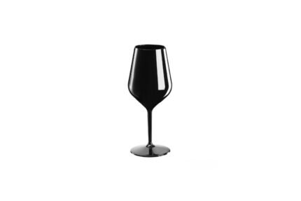 Taurės vynui, 470 ml, juodos sp. Taurės vynui, 470 ml, juodos sp.