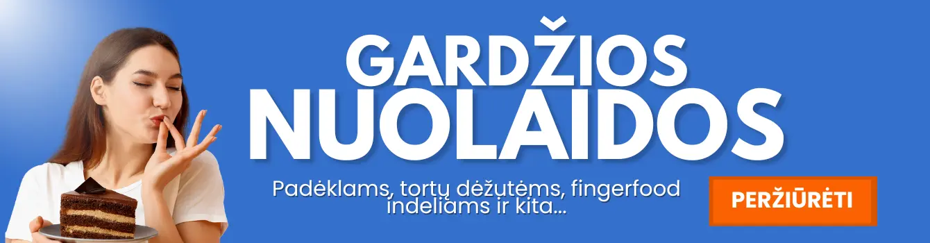 pakis akcija padėklams