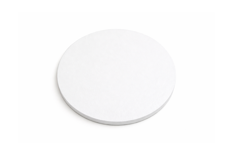 Konditeriniai padėklai, apvalūs, 12mm storio, 30 cm, baltos sp.